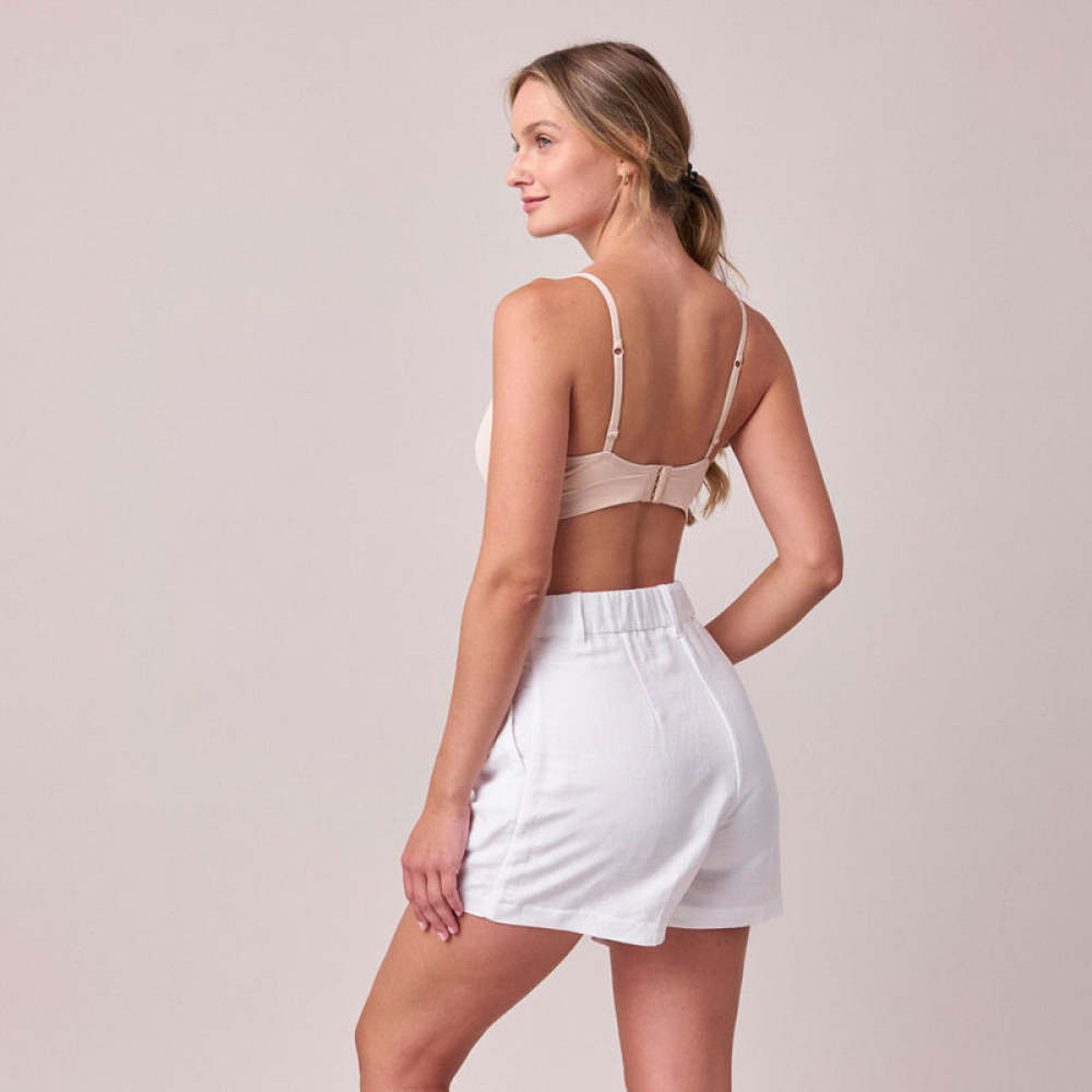 High Waist Hipster Panties Seamless Hellbeige