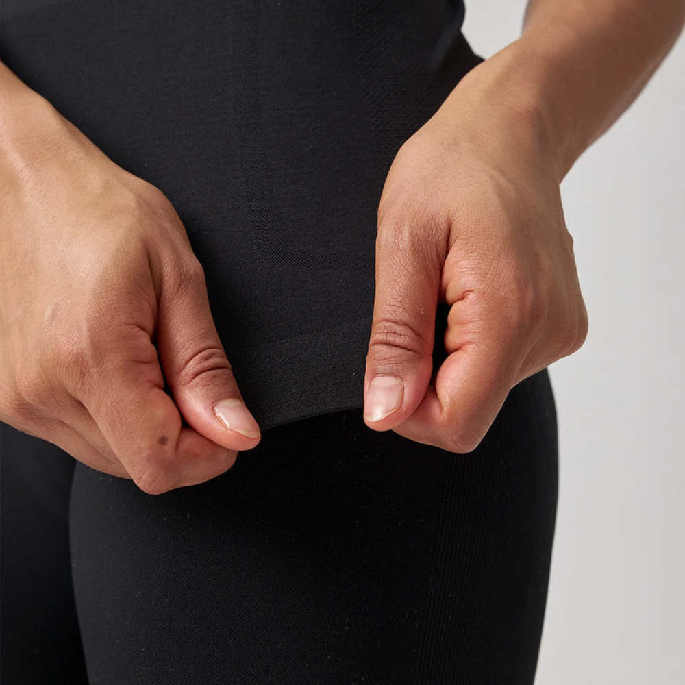 Sport Shirt Seamless Damen Hellgrün