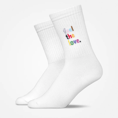 Tennissocken aus Bio-Baumwolle Mix (Pride)
