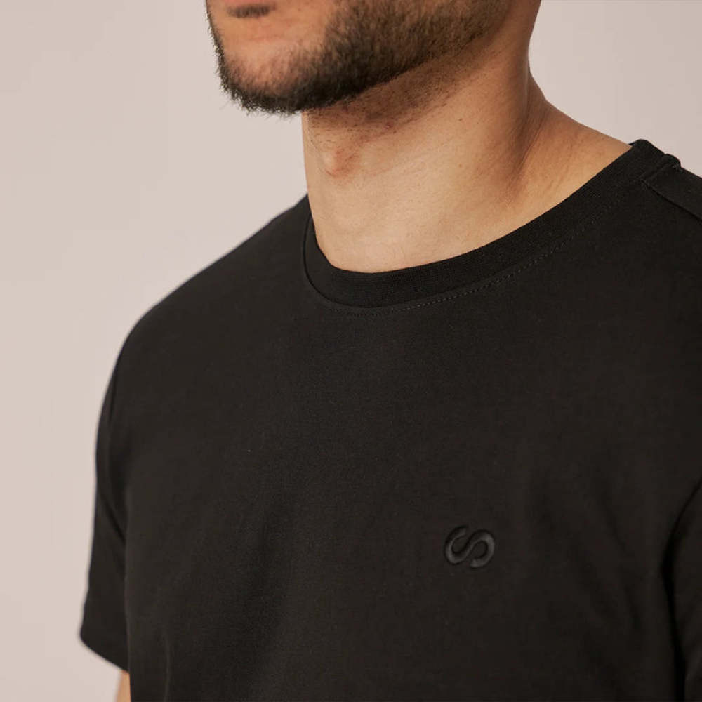 Basic T-Shirt Herren aus Bio-Baumwolle Weiß