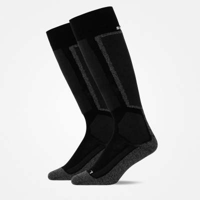 Skisocken Schwarz