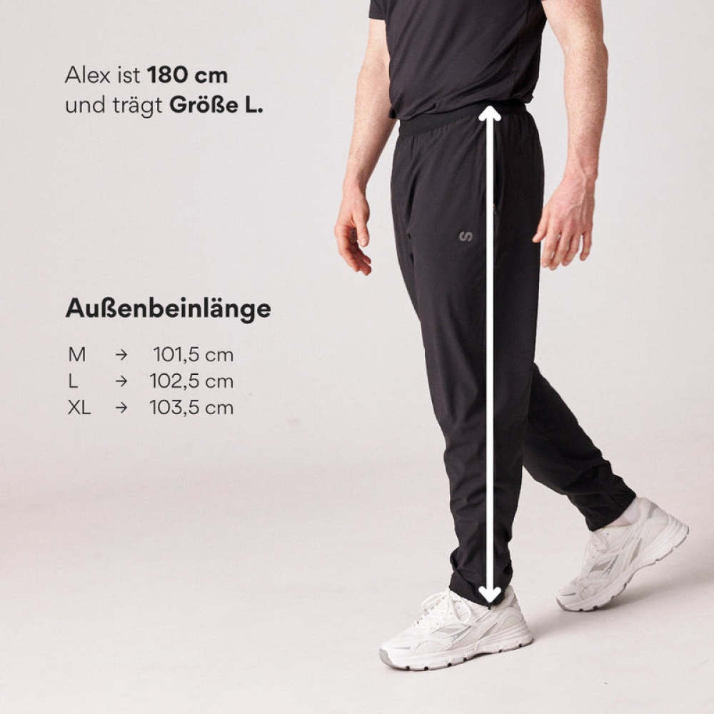Active Woven Jogger Herren Schwarz