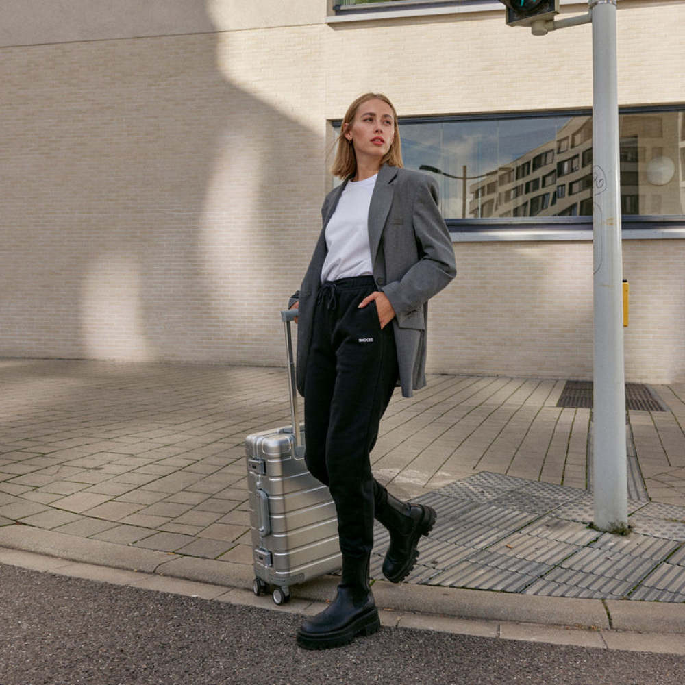 Damen Jogginghose aus Bio-Baumwolle Schwarz