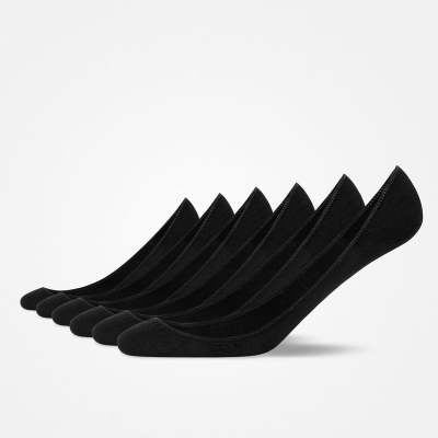 Loafer Socken aus Bio-Baumwolle Schwarz