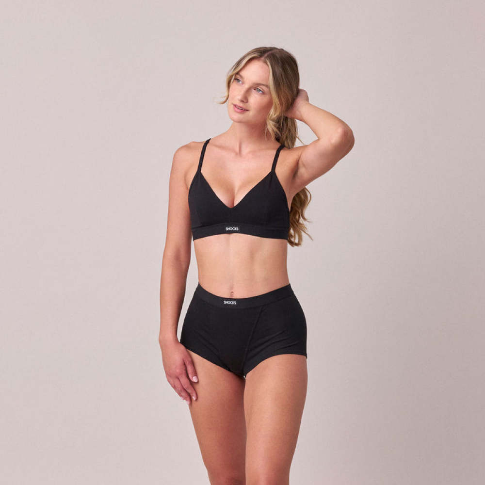 Retro Soft-BH aus Bio-Baumwolle Mix (Pride)