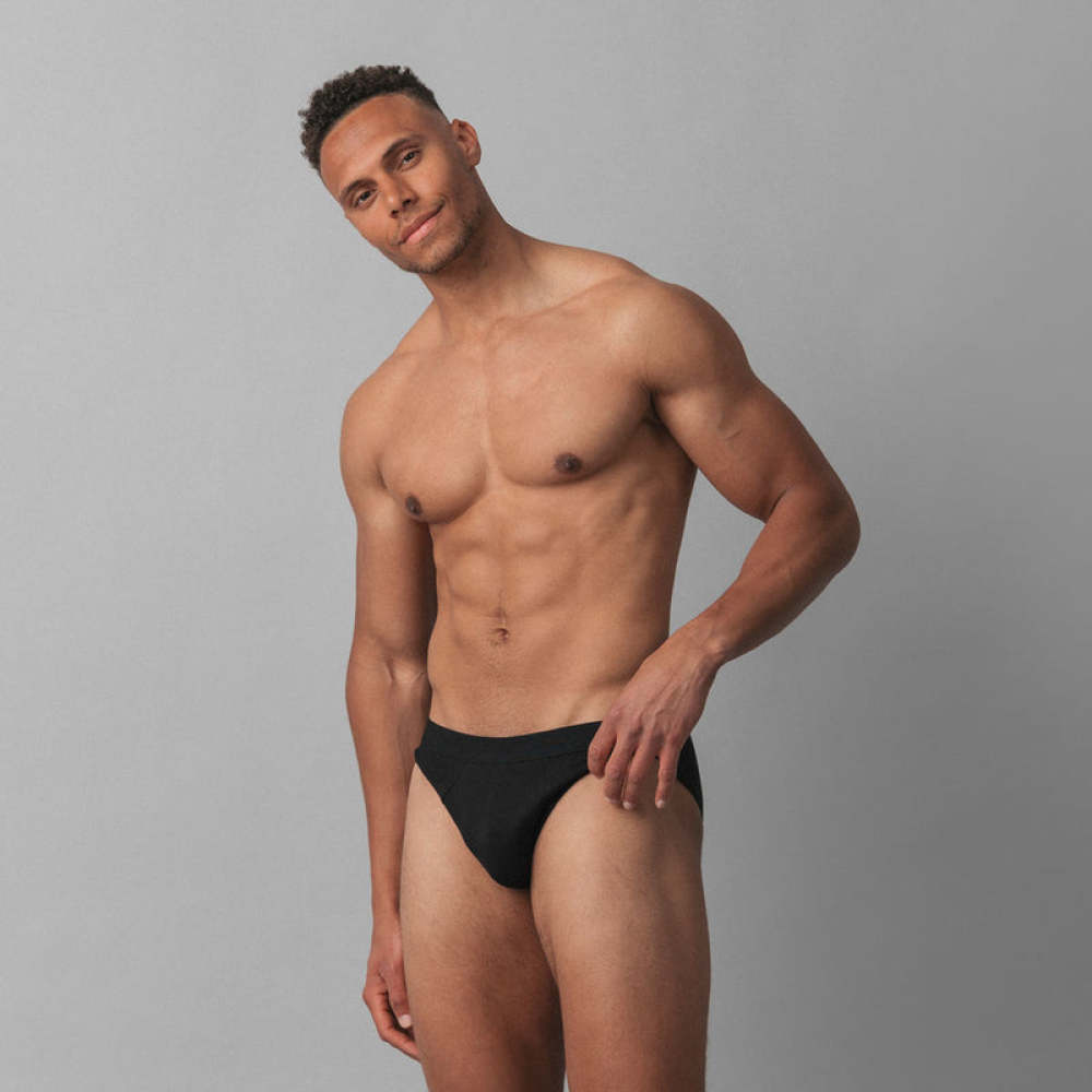 Herrenslips Schwarz