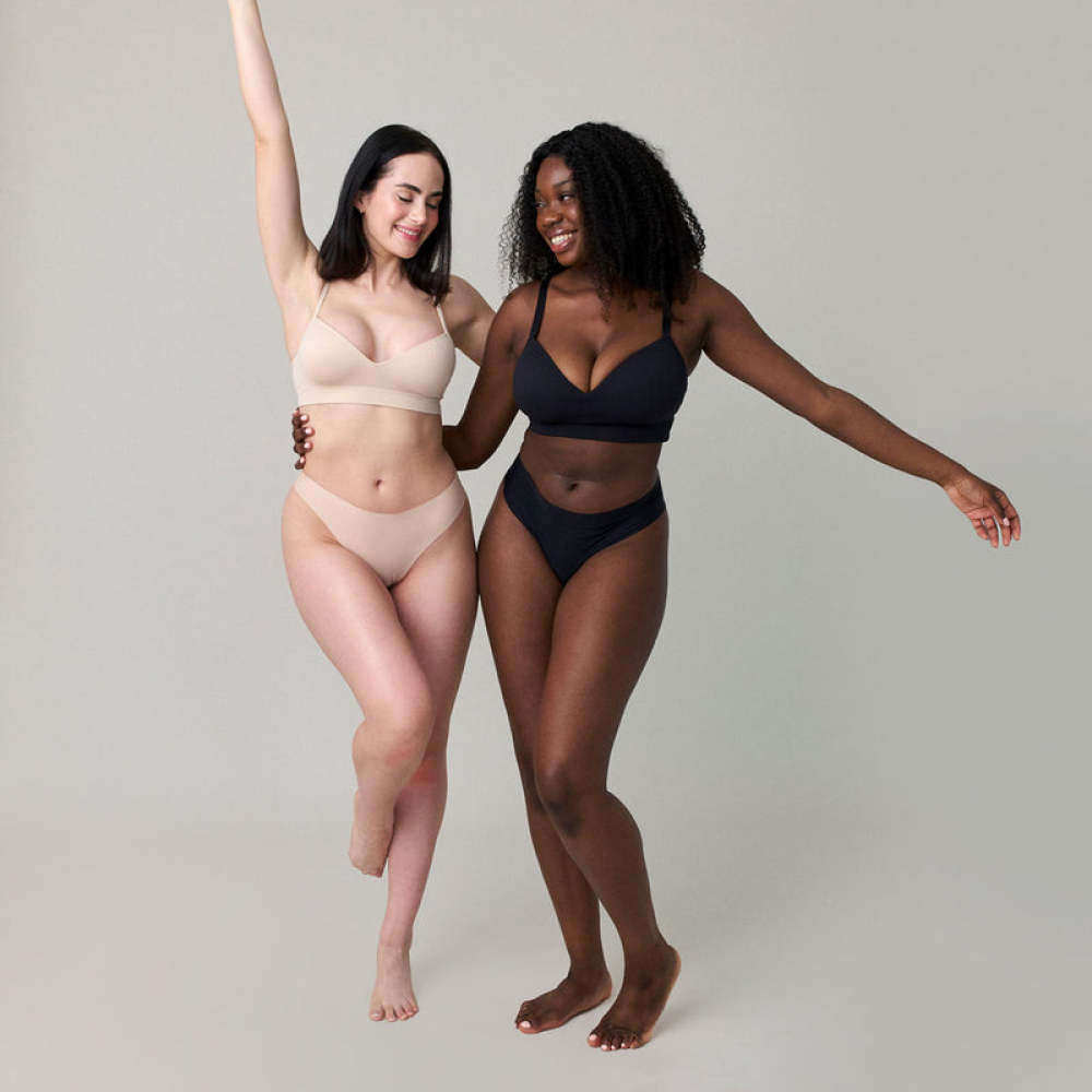 Tangas Seamless Schwarz