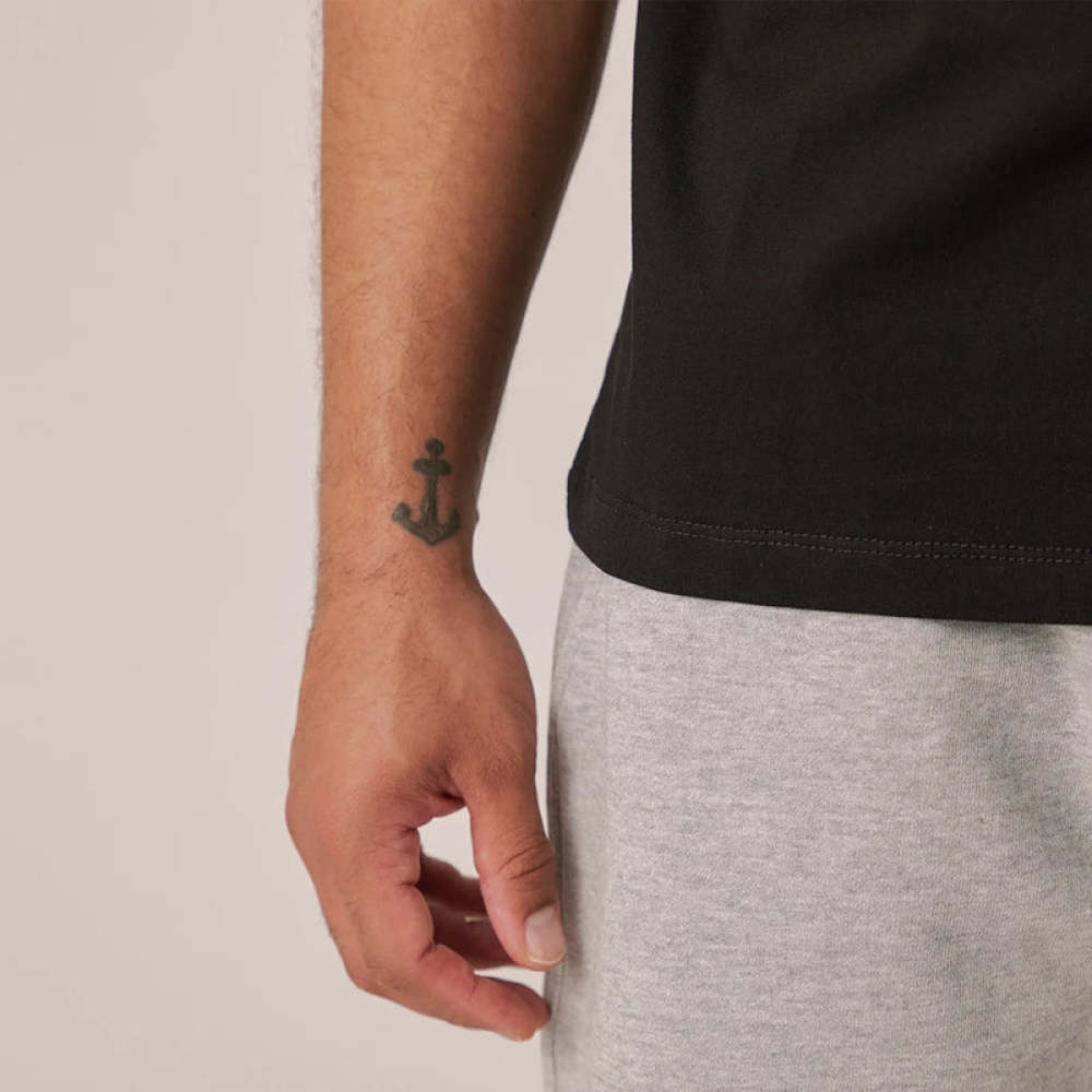 Basic T-Shirt Herren aus Bio-Baumwolle Weiß