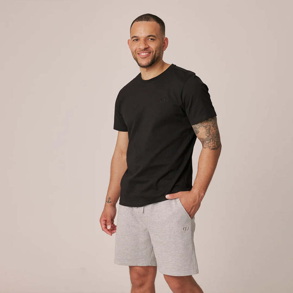 Basic T-Shirt Herren aus Bio-Baumwolle Weiß