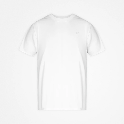 Basic T-Shirt Herren aus Bio-Baumwolle Weiß