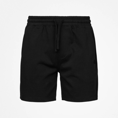 Sweatshorts Herren aus Bio-Baumwolle Schwarz