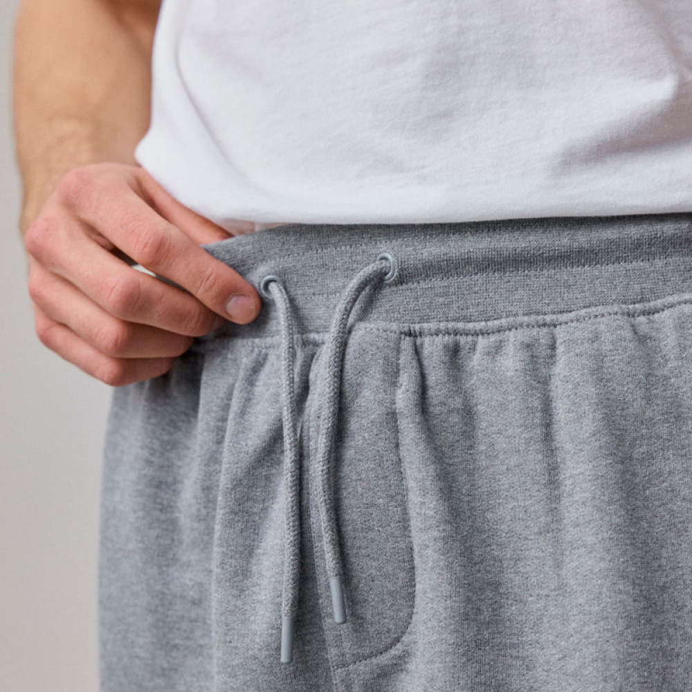 Sweatshorts Herren aus Bio-Baumwolle Schwarz
