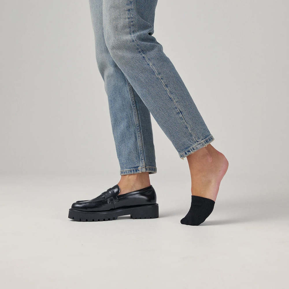 Vorfuß Socken aus Bio-Baumwolle Weiß