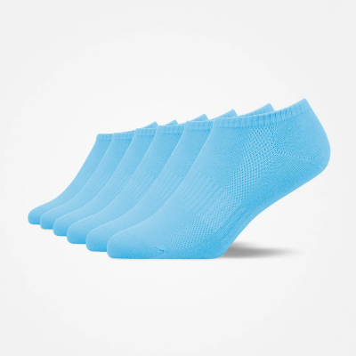 Kinder Sneaker Socken aus Bio-Baumwolle Blau