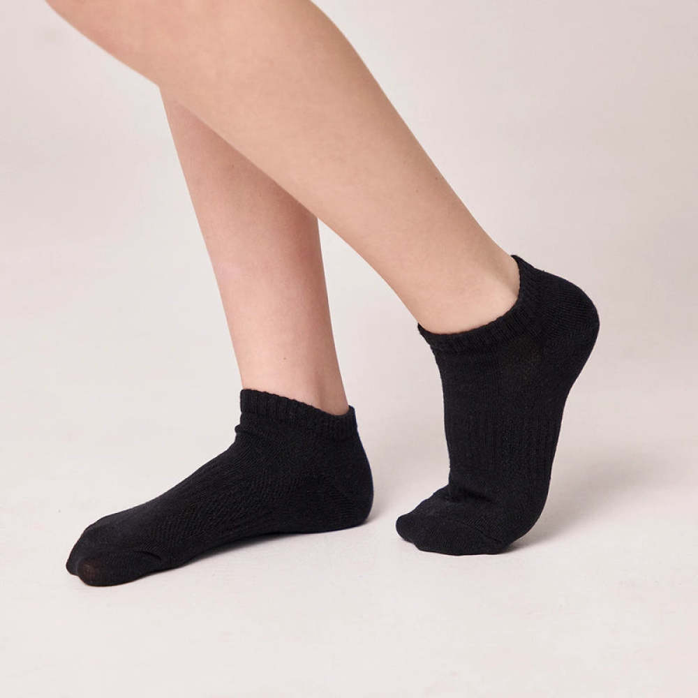 Kinder Sneaker Socken aus Bio-Baumwolle Weiß
