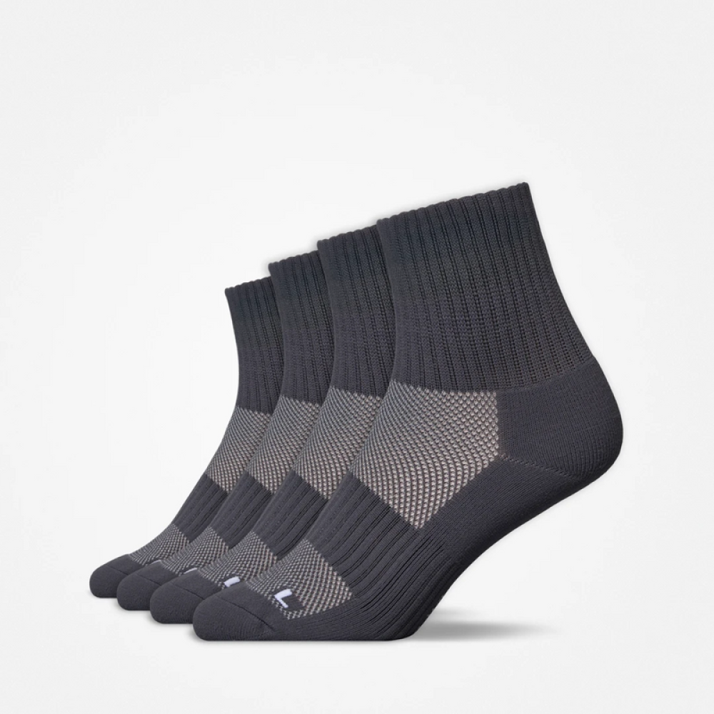 Mittelhohe Laufsocken Herren & Damen Grau