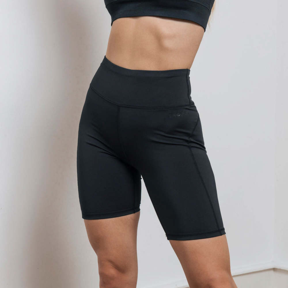 Radlerhose Damen Schwarz