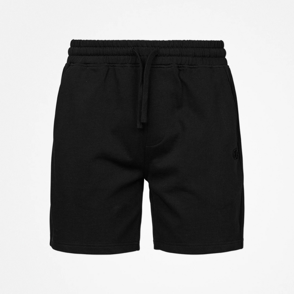 Sweatshorts Herren aus Bio-Baumwolle Schwarz