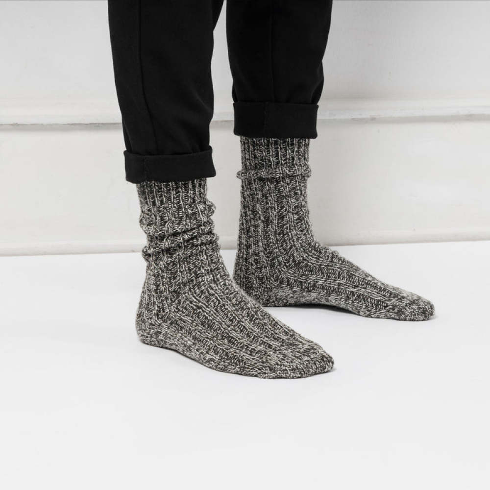 Norweger Socken Mix (Grau/Schwarz)