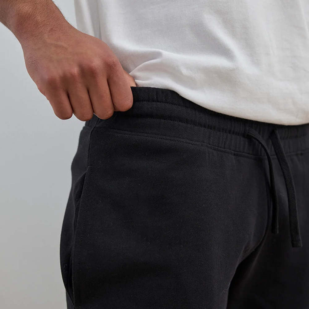 Sweatpants Loose Fit Herren aus Bio-Baumwolle Schwarz