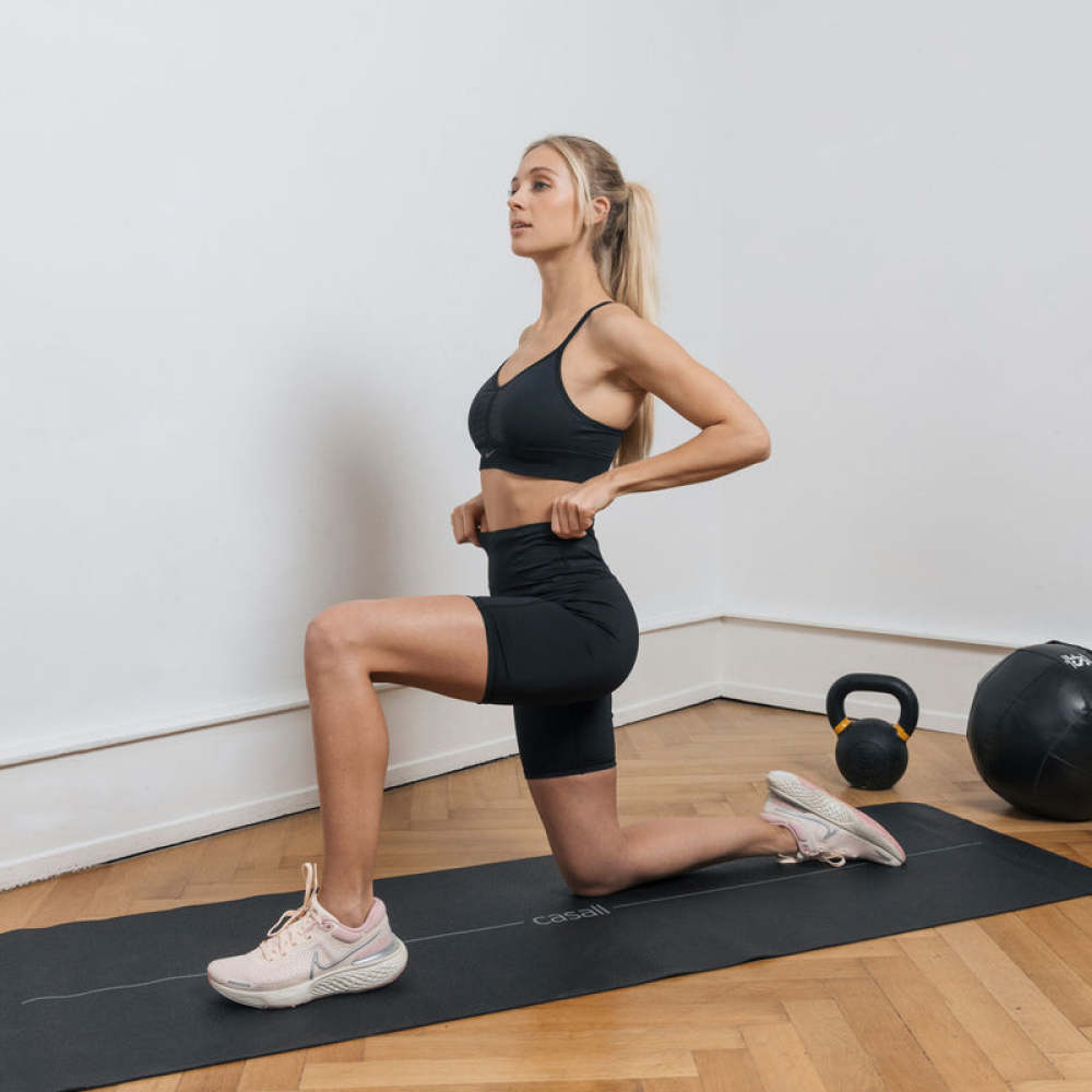Radlerhose Damen Schwarz