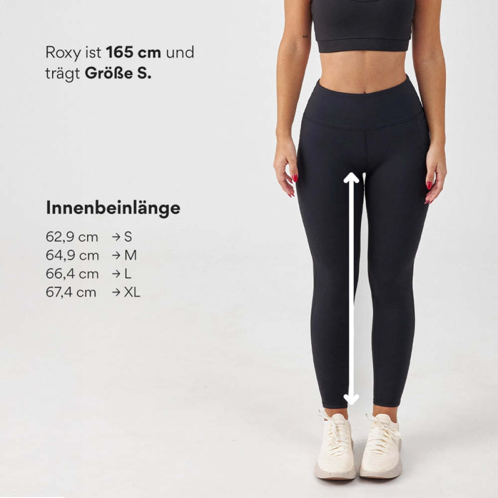 Thermoleggings Damen Schwarz