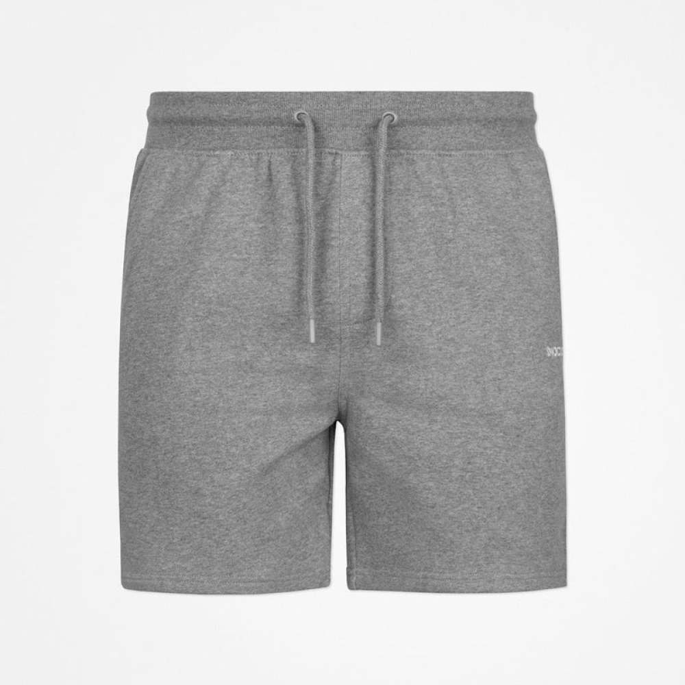 Sweatshorts Herren aus Bio-Baumwolle Hellgrau