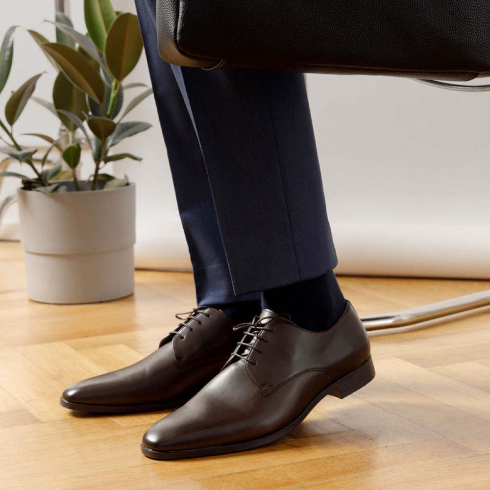 Business Socken aus Bio-Baumwolle Schwarz