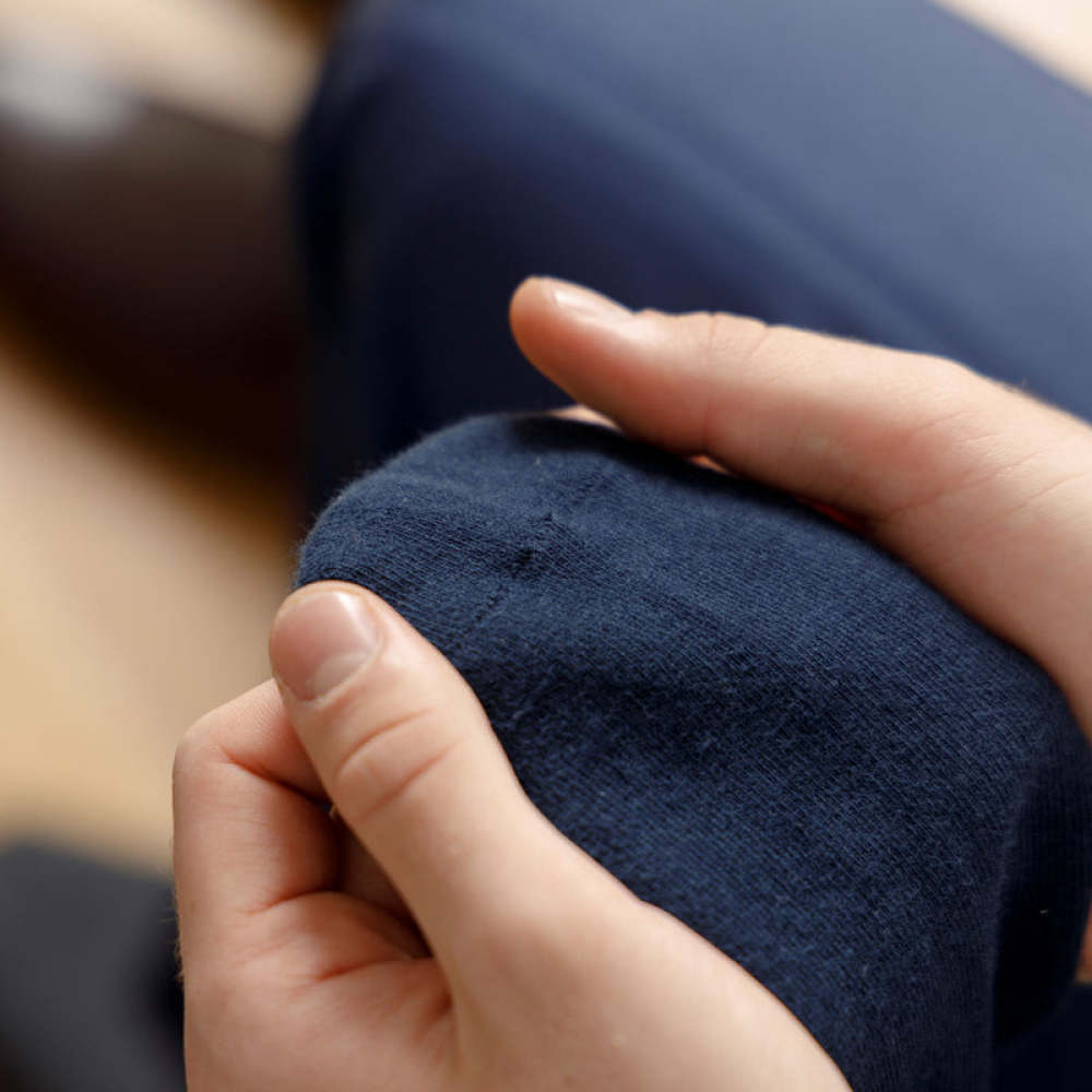 Business Socken aus Bio-Baumwolle Schwarz